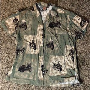 Harley Davidson Button up shirt